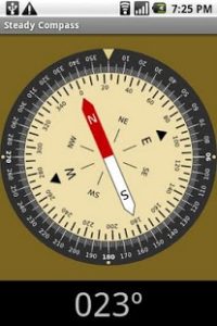 stabilisierter kompass